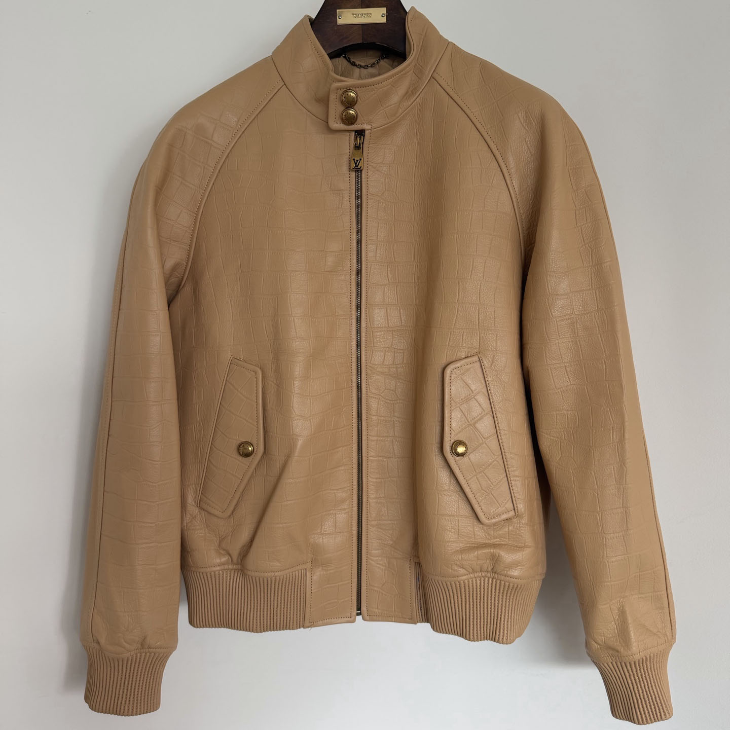 Louis Vuitton Leather Jacket - DesignerGu