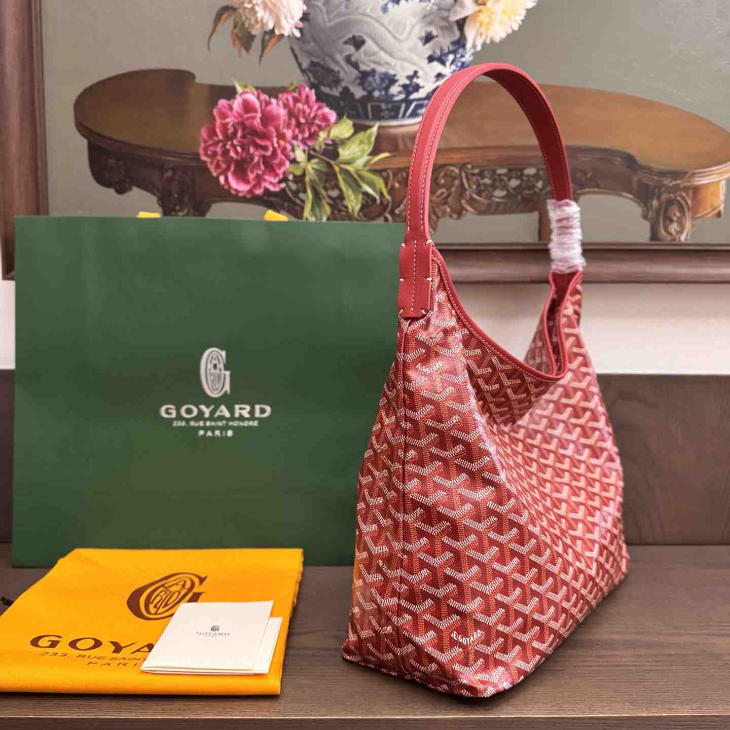 Goyard Goyardine Boheme Hobo Bag（Without a box） - DesignerGu