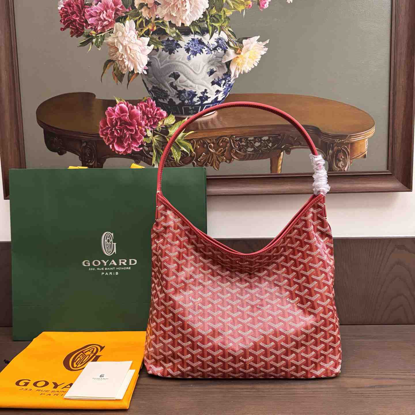 Goyard Goyardine Boheme Hobo Bag（Without a box） - DesignerGu