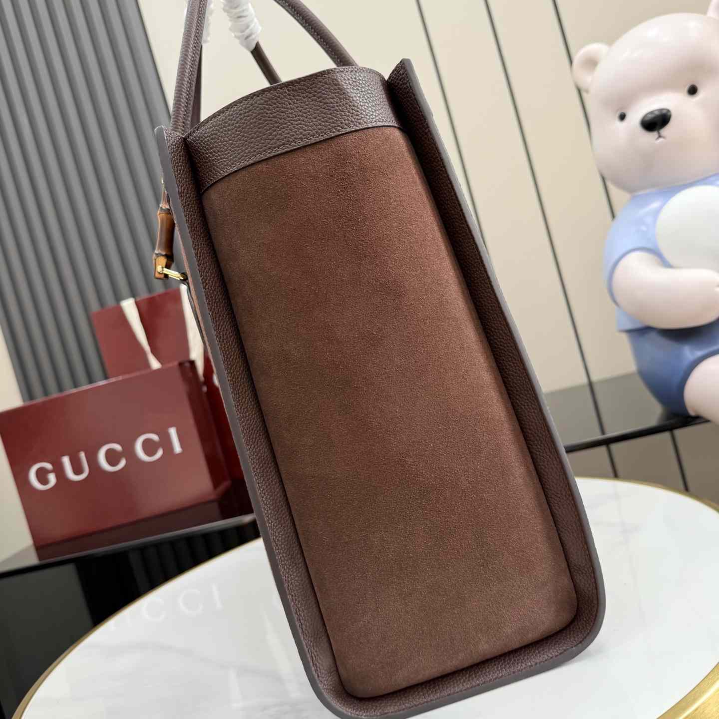 Gucci Bamboo Tote Large Bag A0022V - DesignerGu