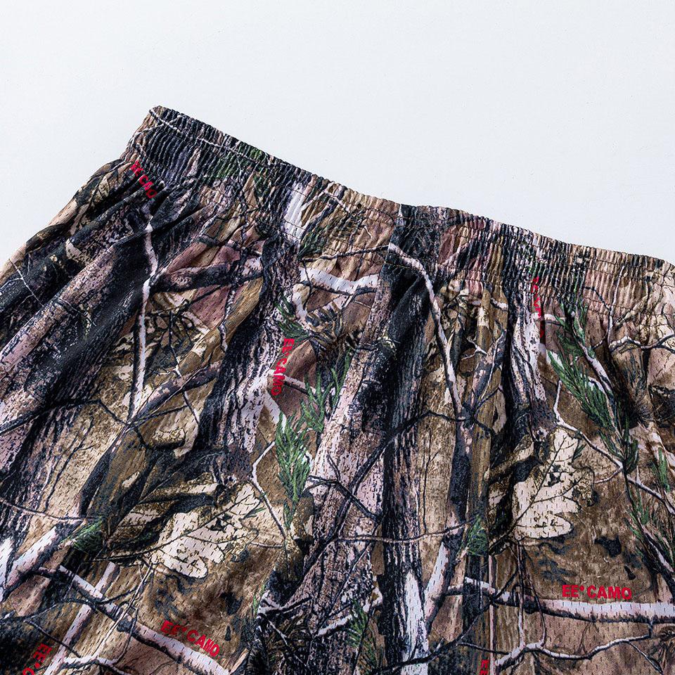 Eric Emanuel EE Basic Short 'Camo/Black/Pink Lightning' - DesignerGu