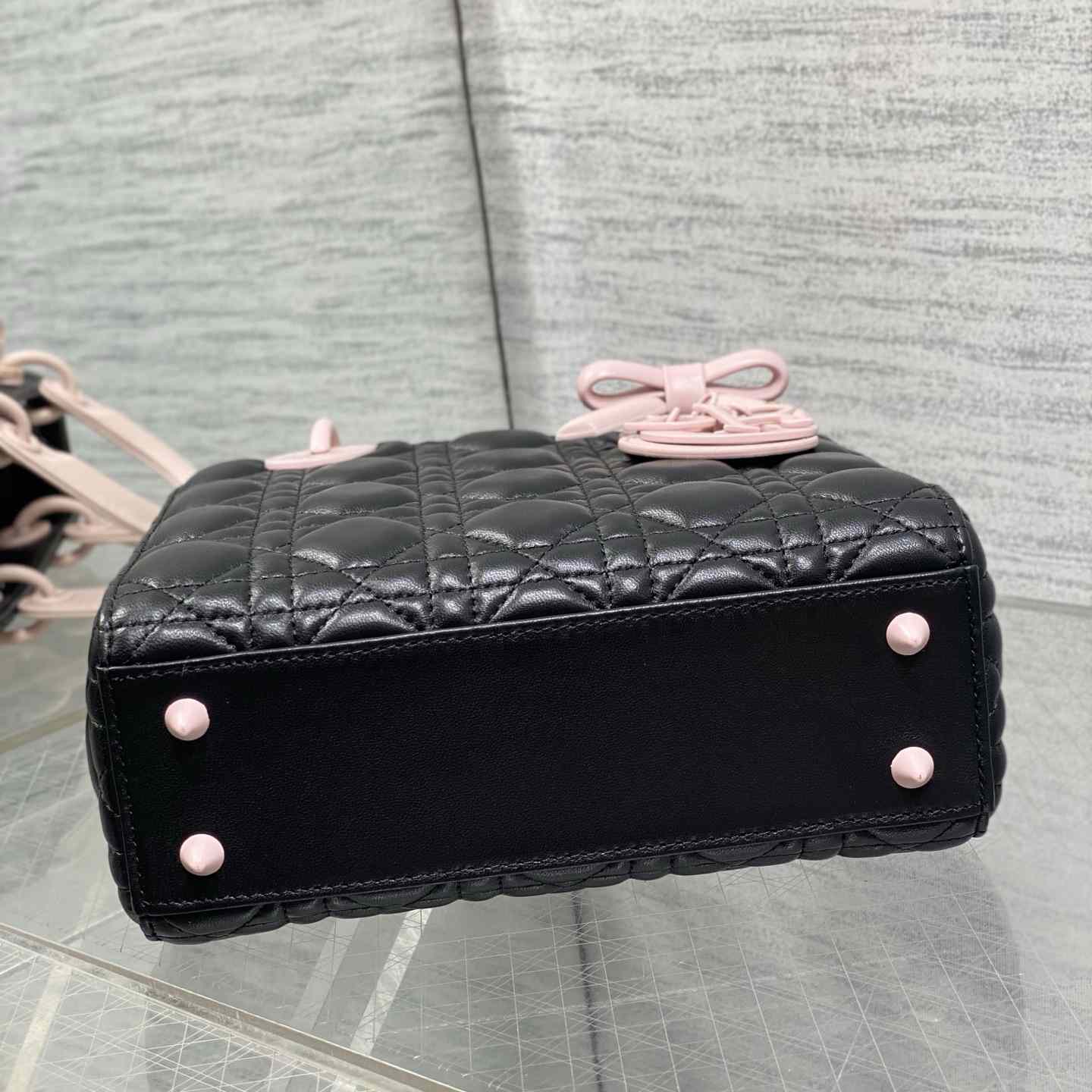 Dior Small Lady Dior Bag With Strap - DesignerGu