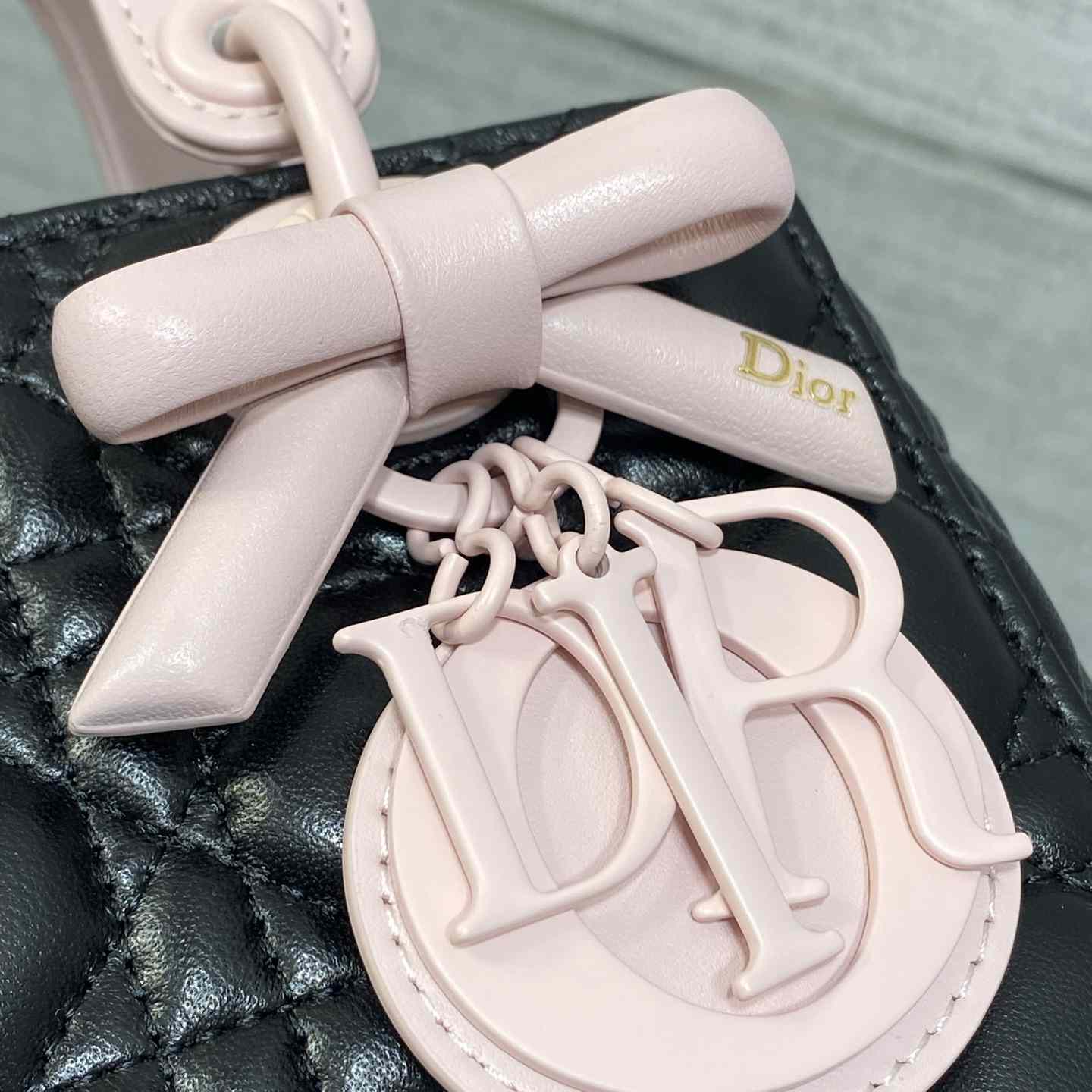 Dior Small Lady Dior Bag With Strap - DesignerGu