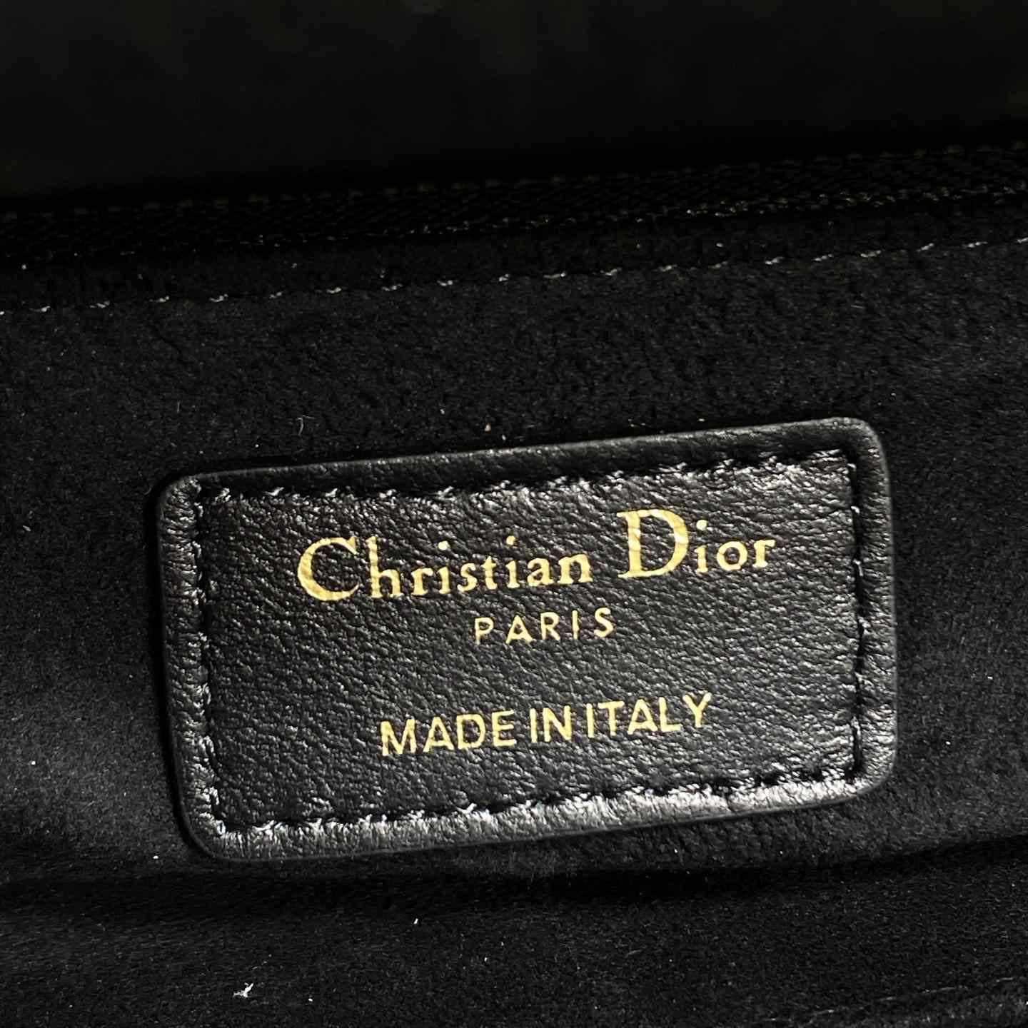 Dior Small Lady Dior Bag With Strap - DesignerGu