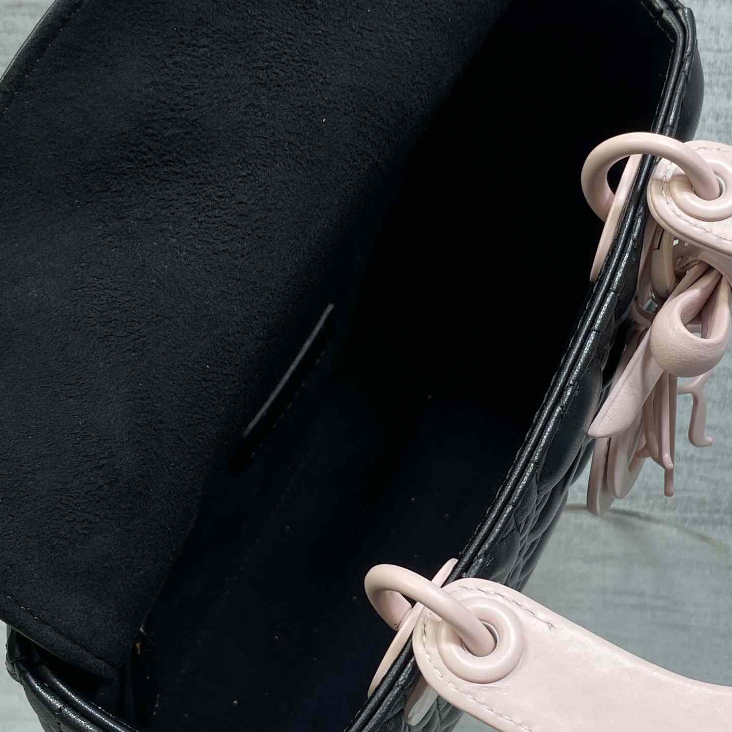 Dior Small Lady Dior Bag With Strap - DesignerGu