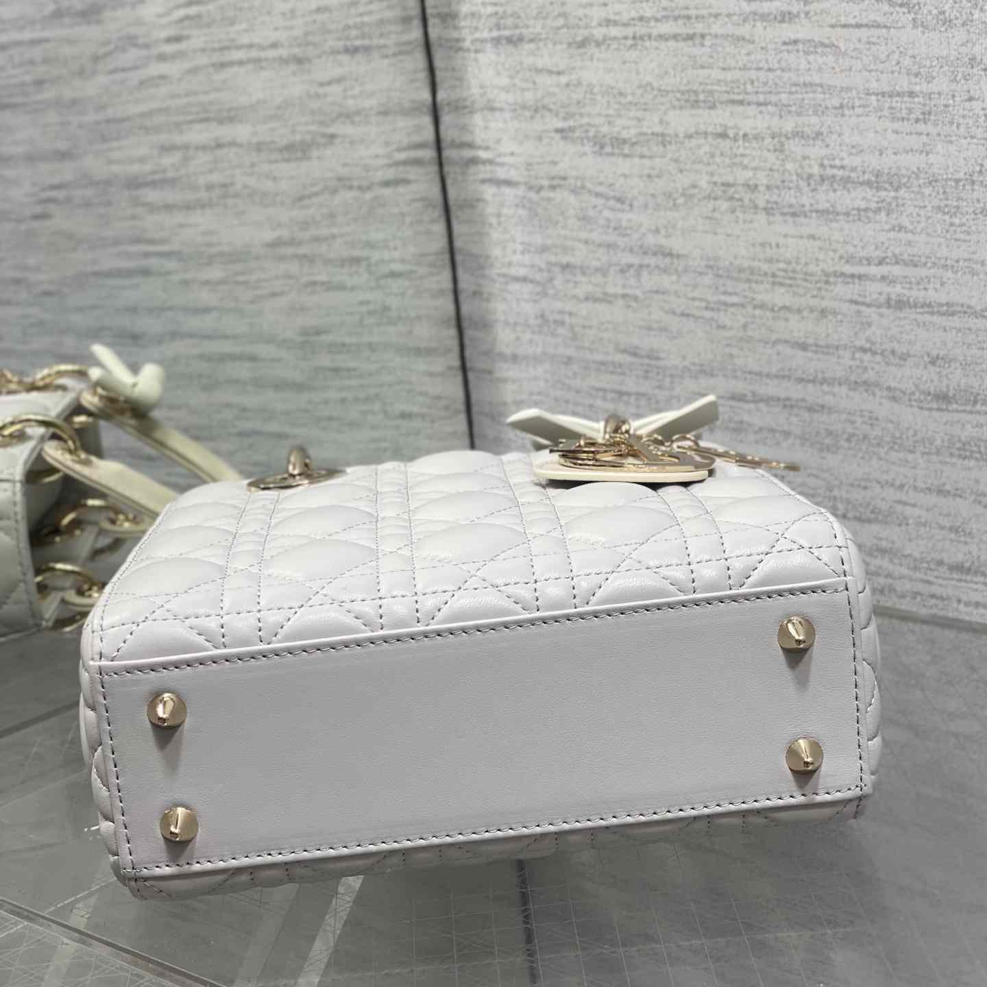 Dior Small Lady Dior Bag With Strap - DesignerGu