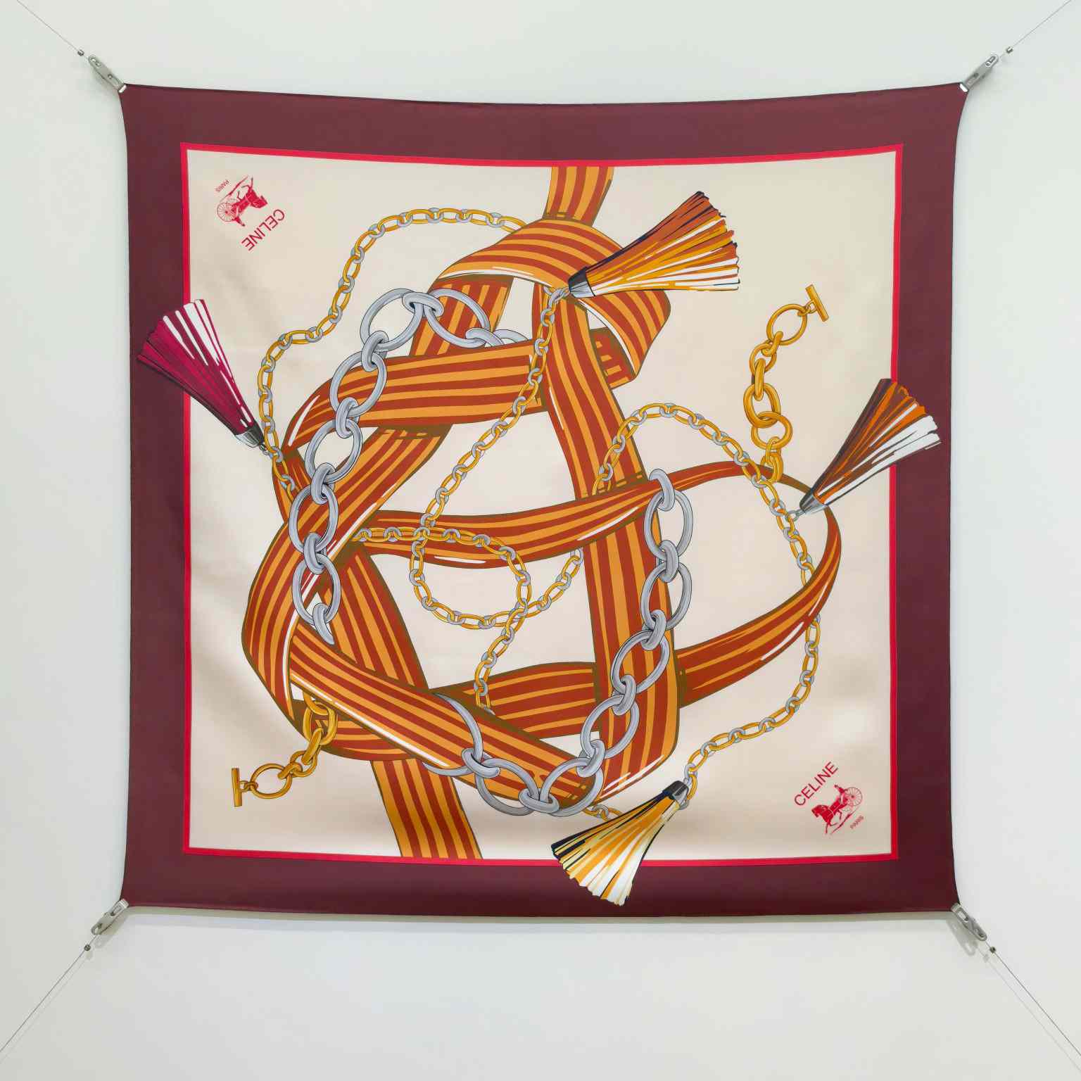 Celine  6 Juillet Foulard, 90 - DesignerGu