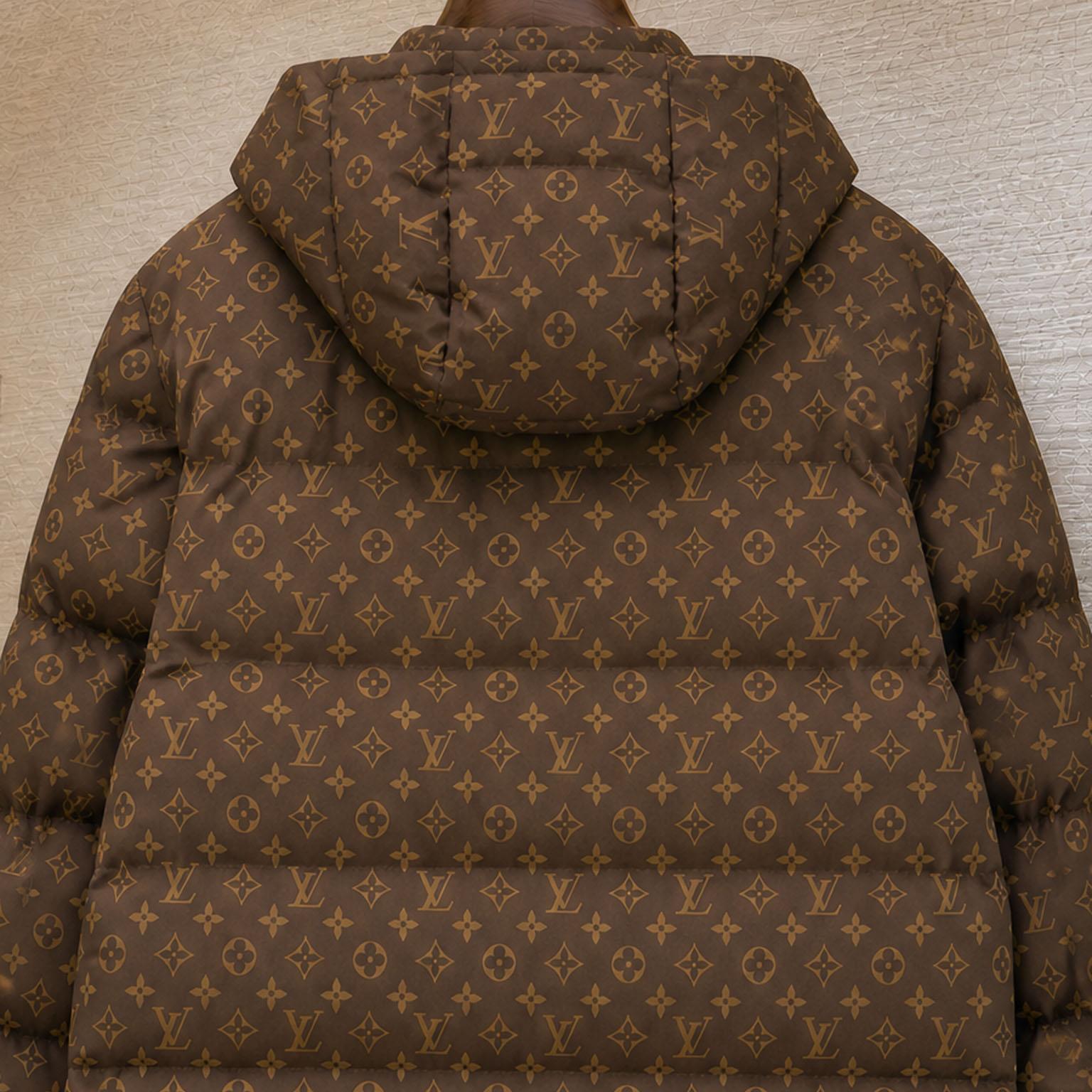Louis Vuitton Silk Tech Puffer Parka 1AKO8W - DesignerGu