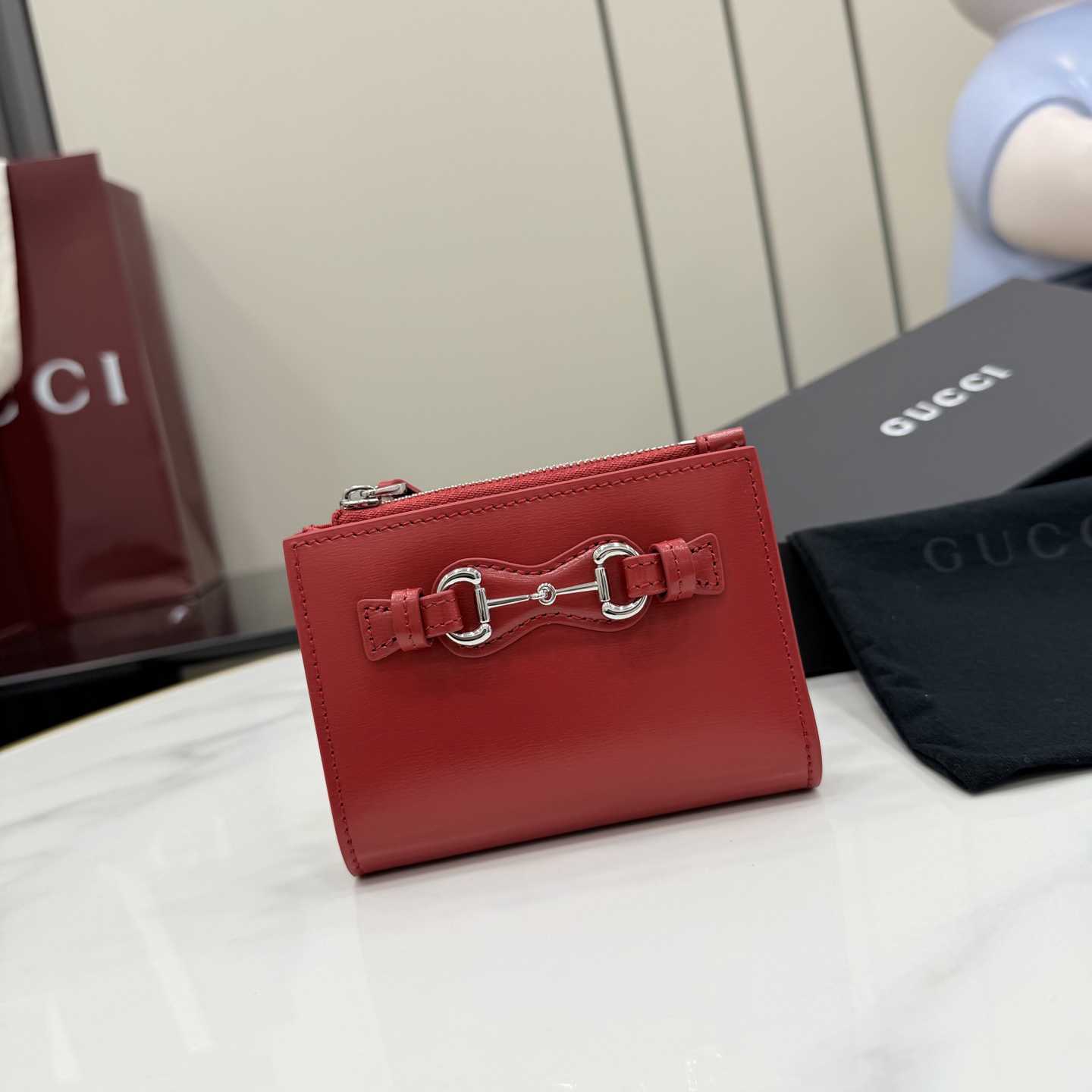 Gucci Small Wallet With Horsebit A006YX - DesignerGu