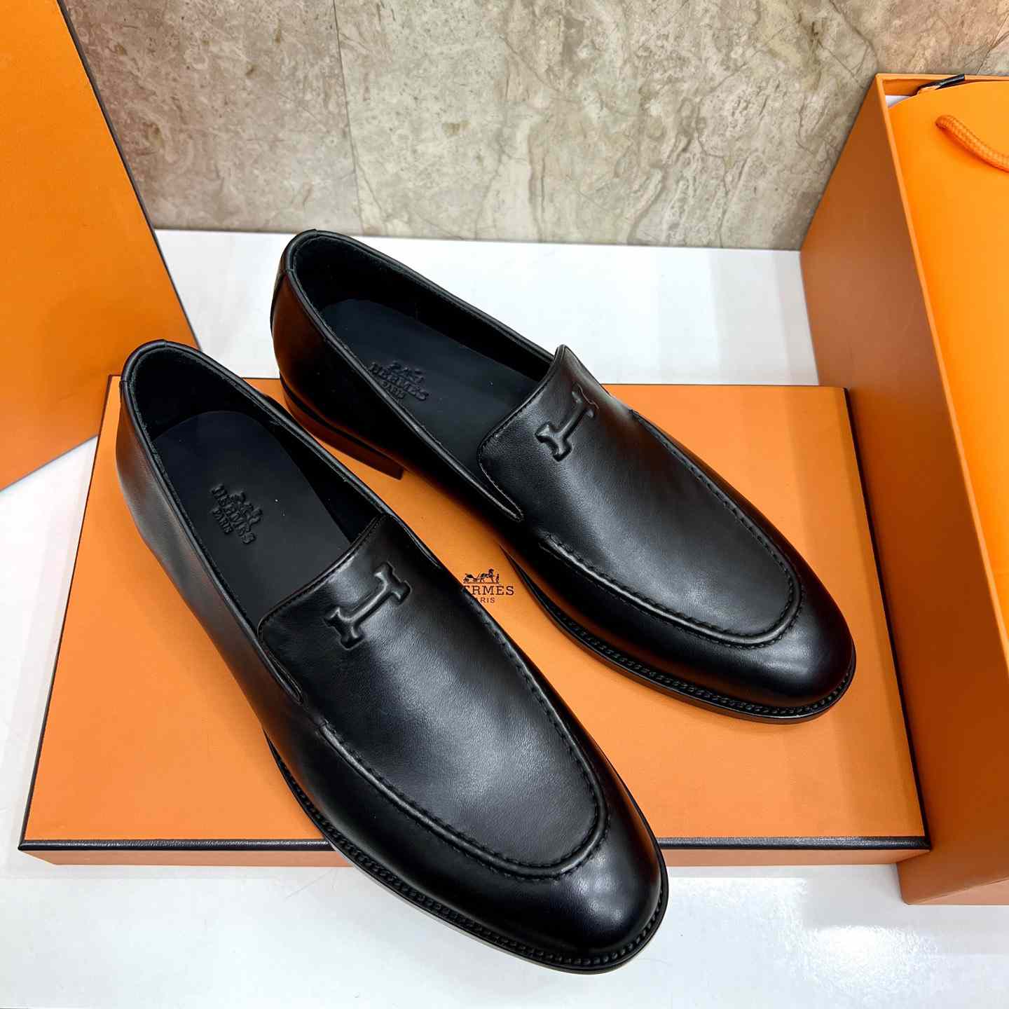 Hermes Newton Loafer - DesignerGu