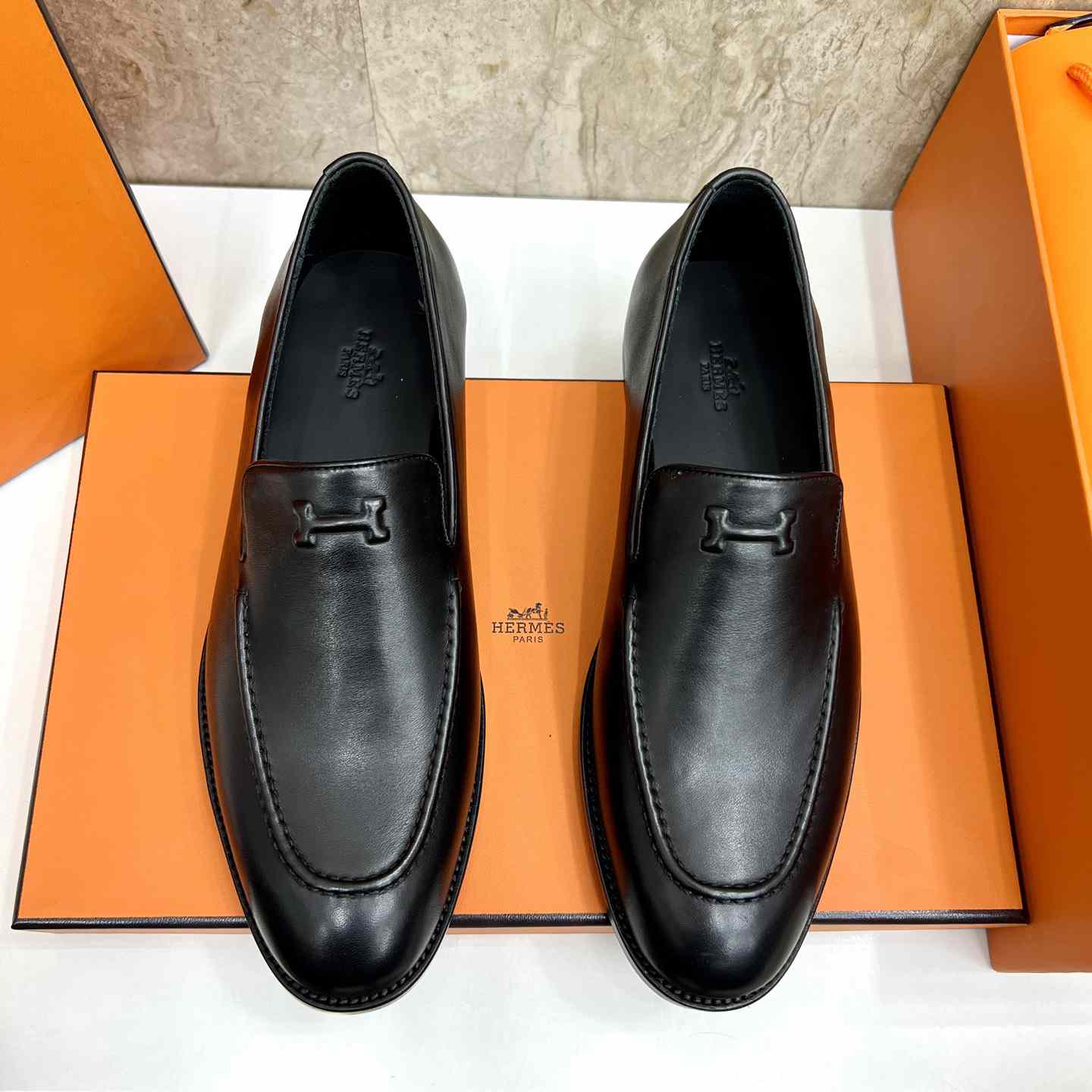 Hermes Newton Loafer - DesignerGu