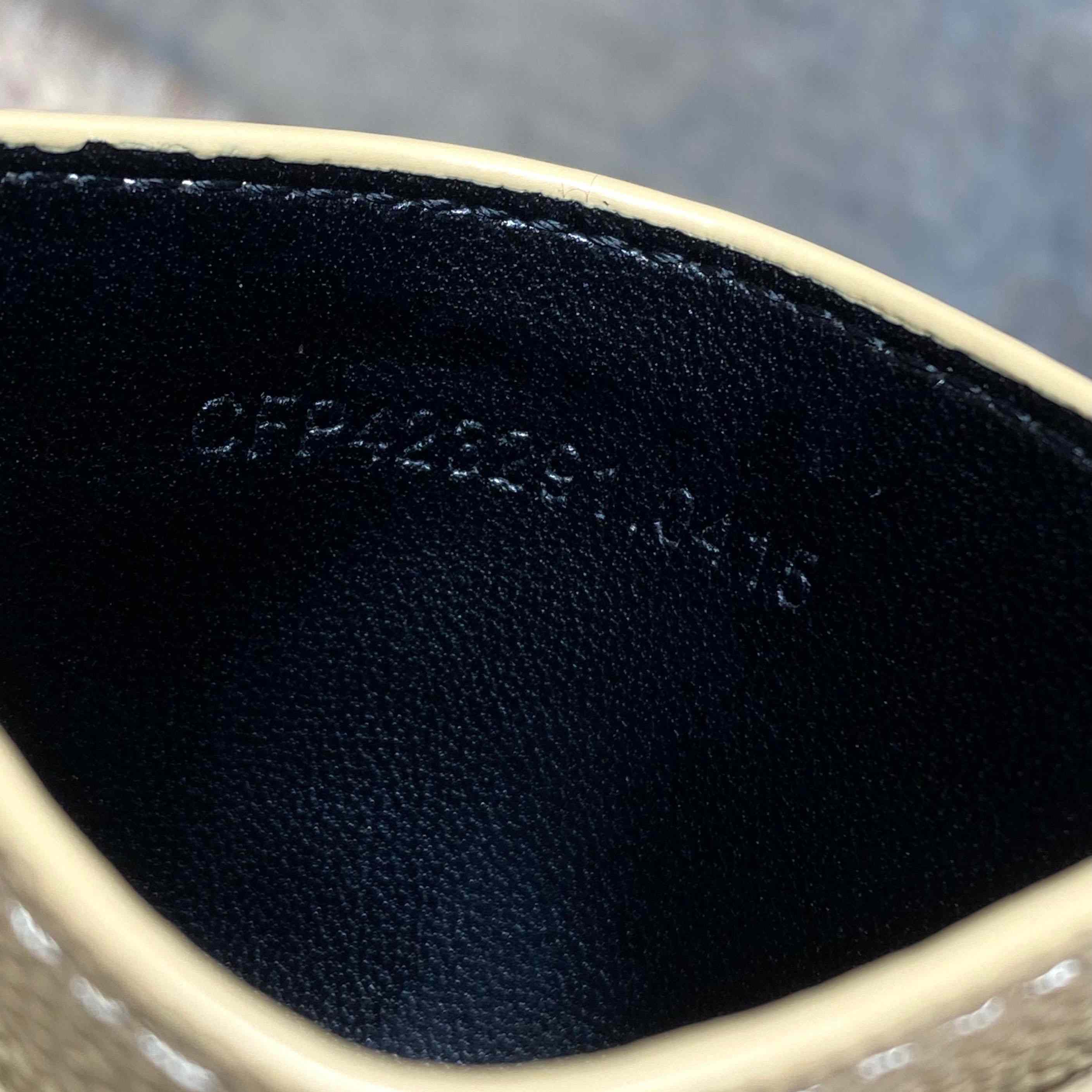 Saint Laurent Cassandre Matelasse Card Case In Grain Dde Poudre Leather - DesignerGu