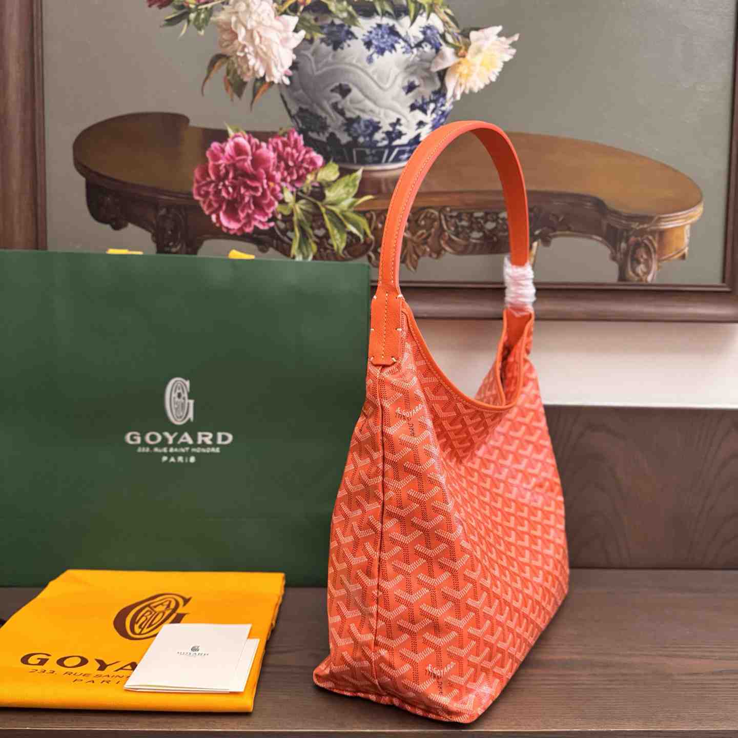 Goyard Goyardine Boheme Hobo Bag（Without a box） - DesignerGu