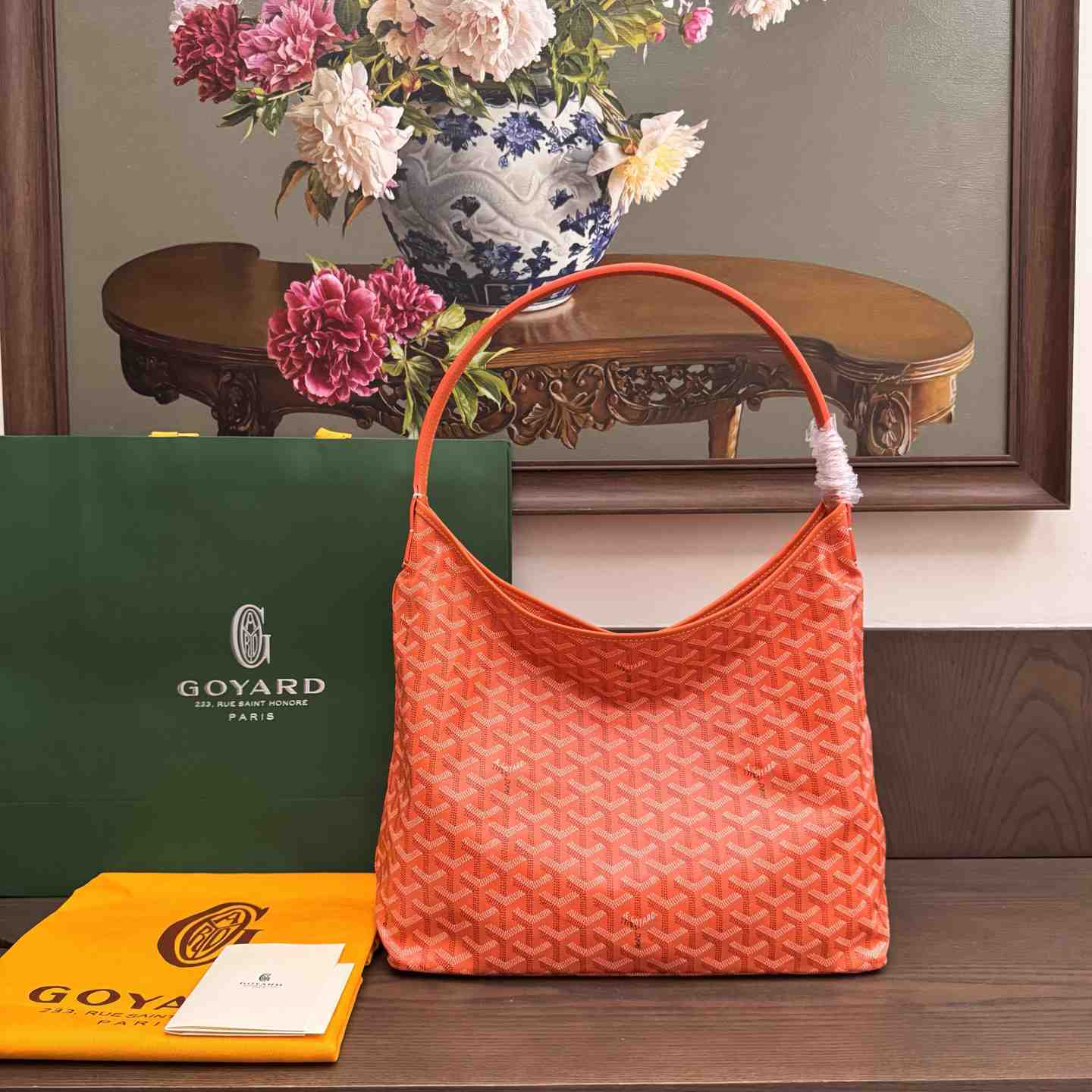 Goyard Goyardine Boheme Hobo Bag（Without a box） - DesignerGu