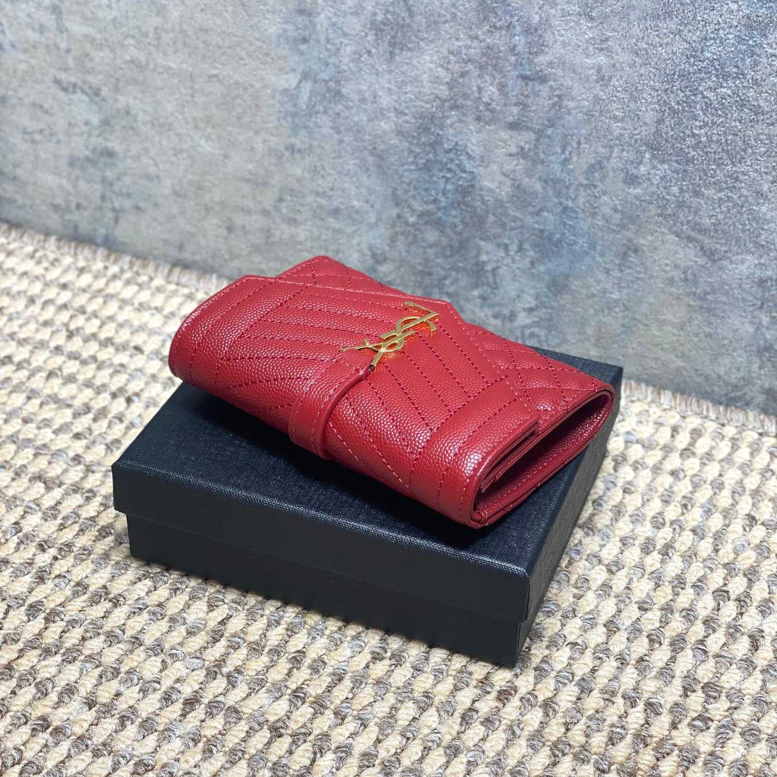 Saint Laurent Small Envelope Wallet - DesignerGu