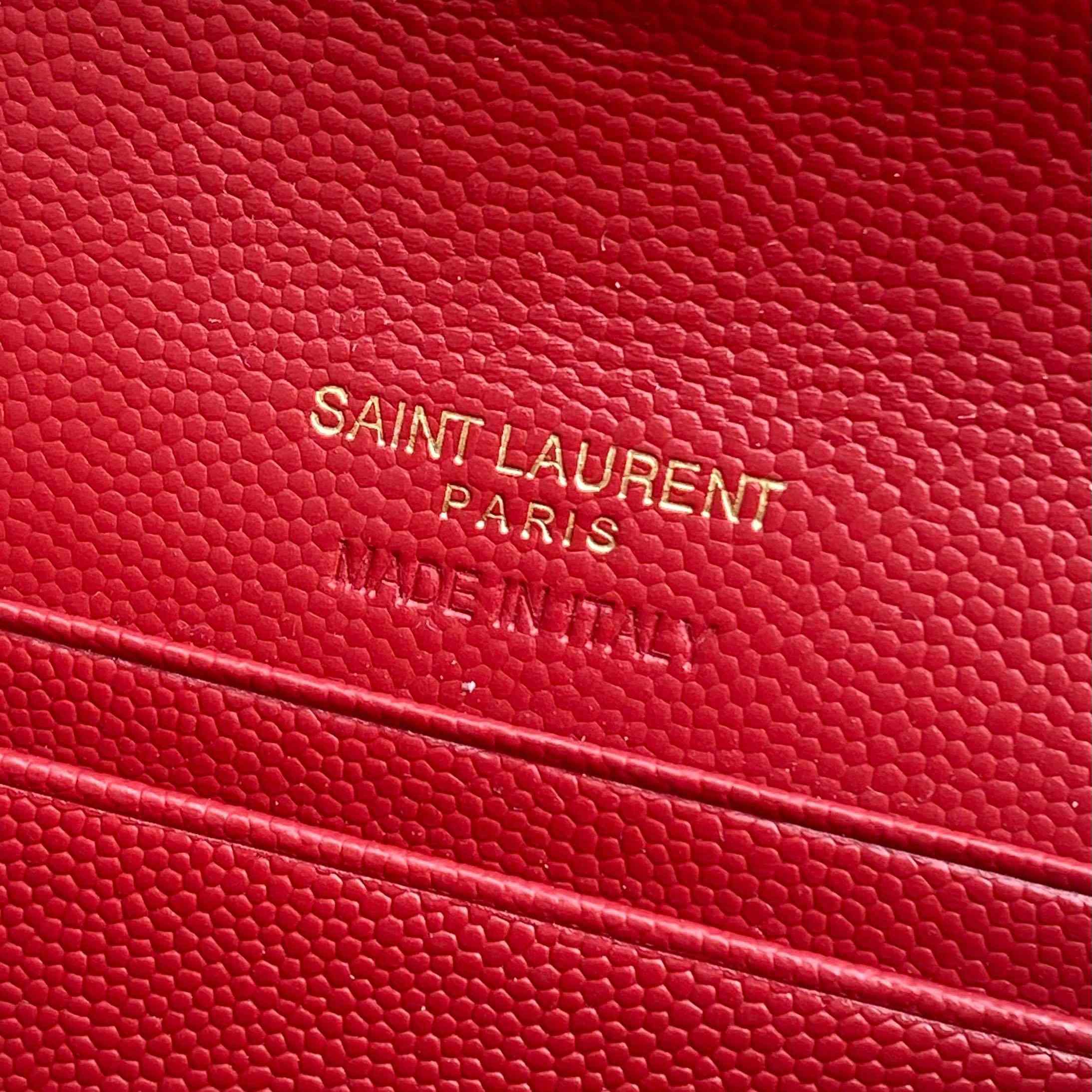 Saint Laurent Small Envelope Wallet - DesignerGu