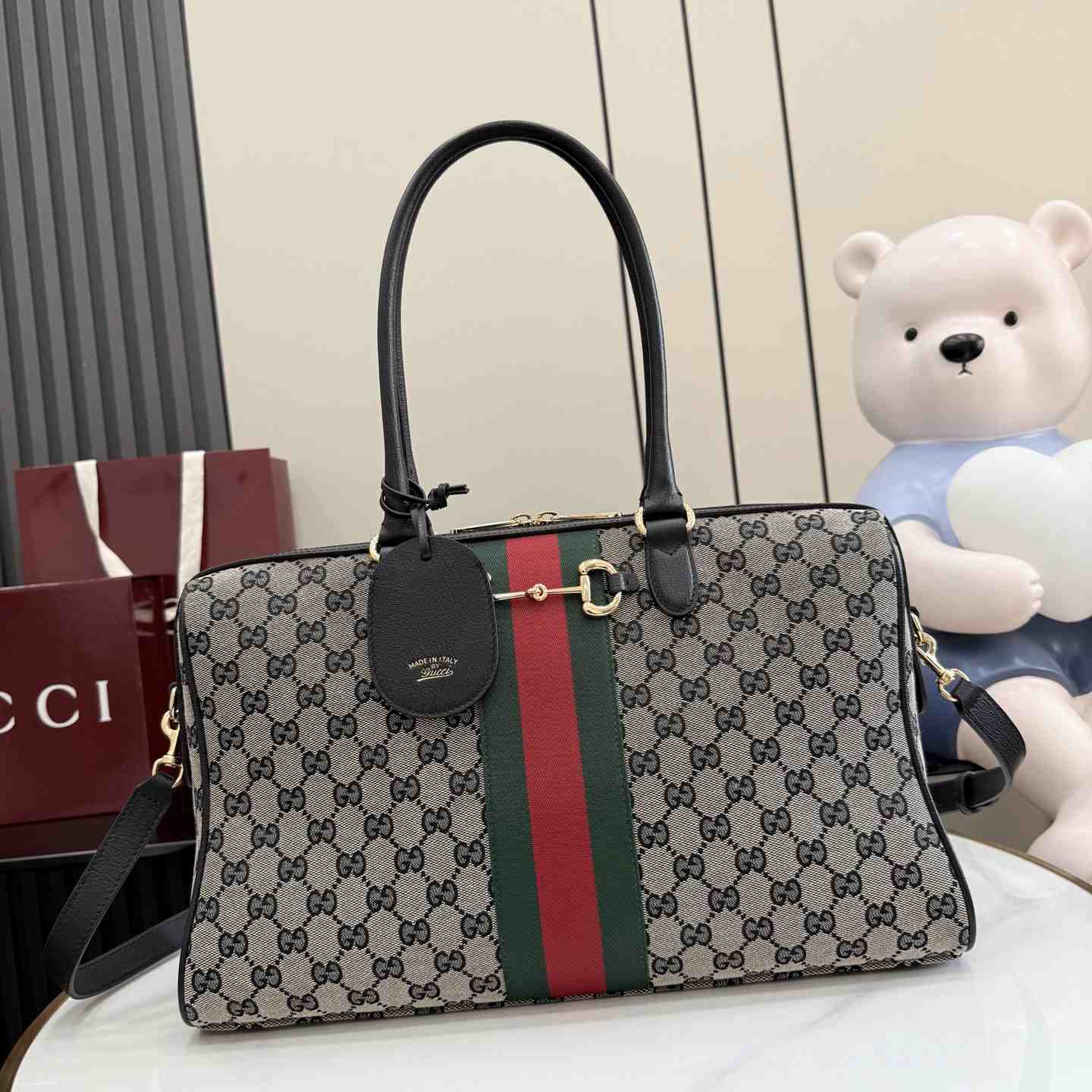 Gucci Borsetto Large Boston Bag 866734 - DesignerGu