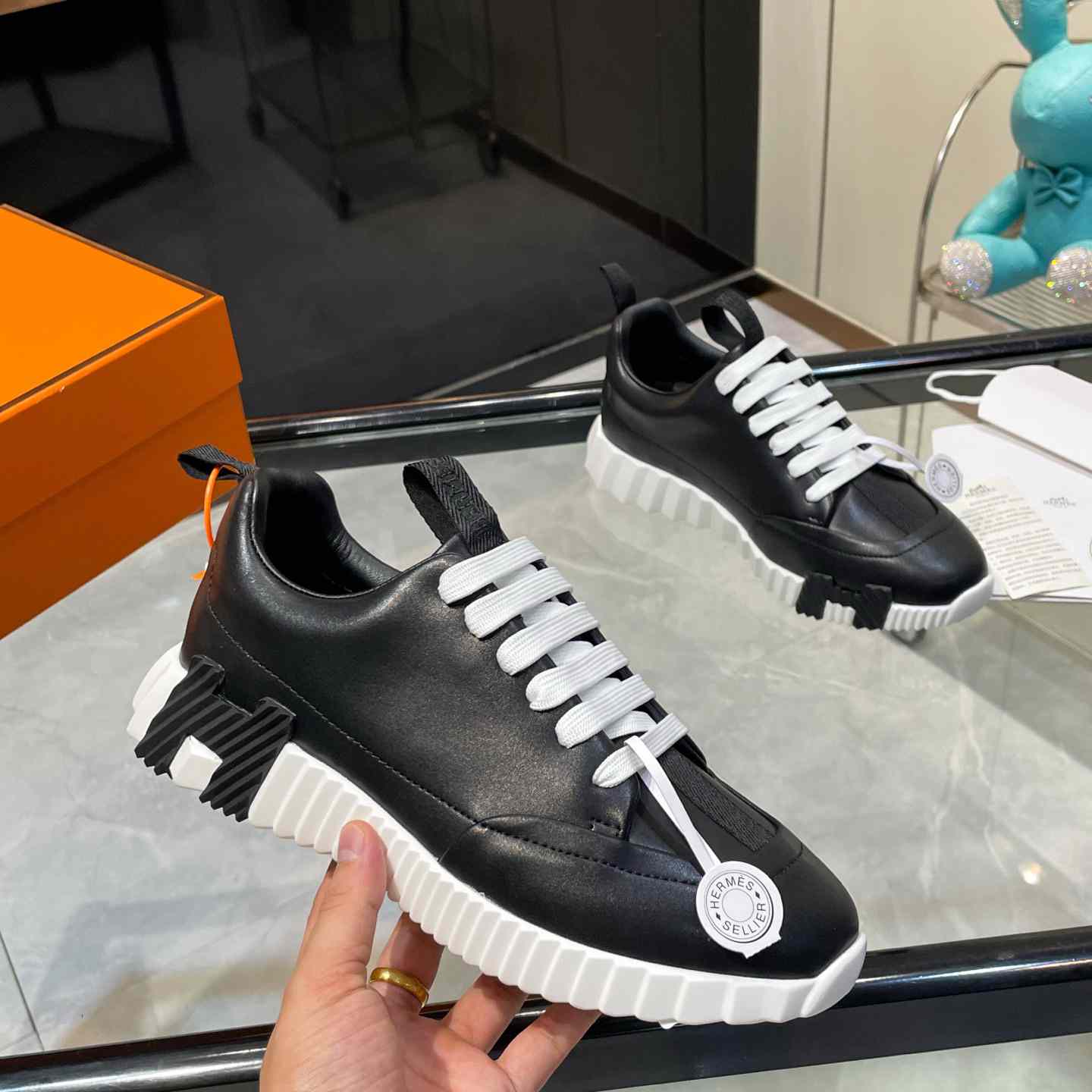 Hermes Jump Sneaker - DesignerGu