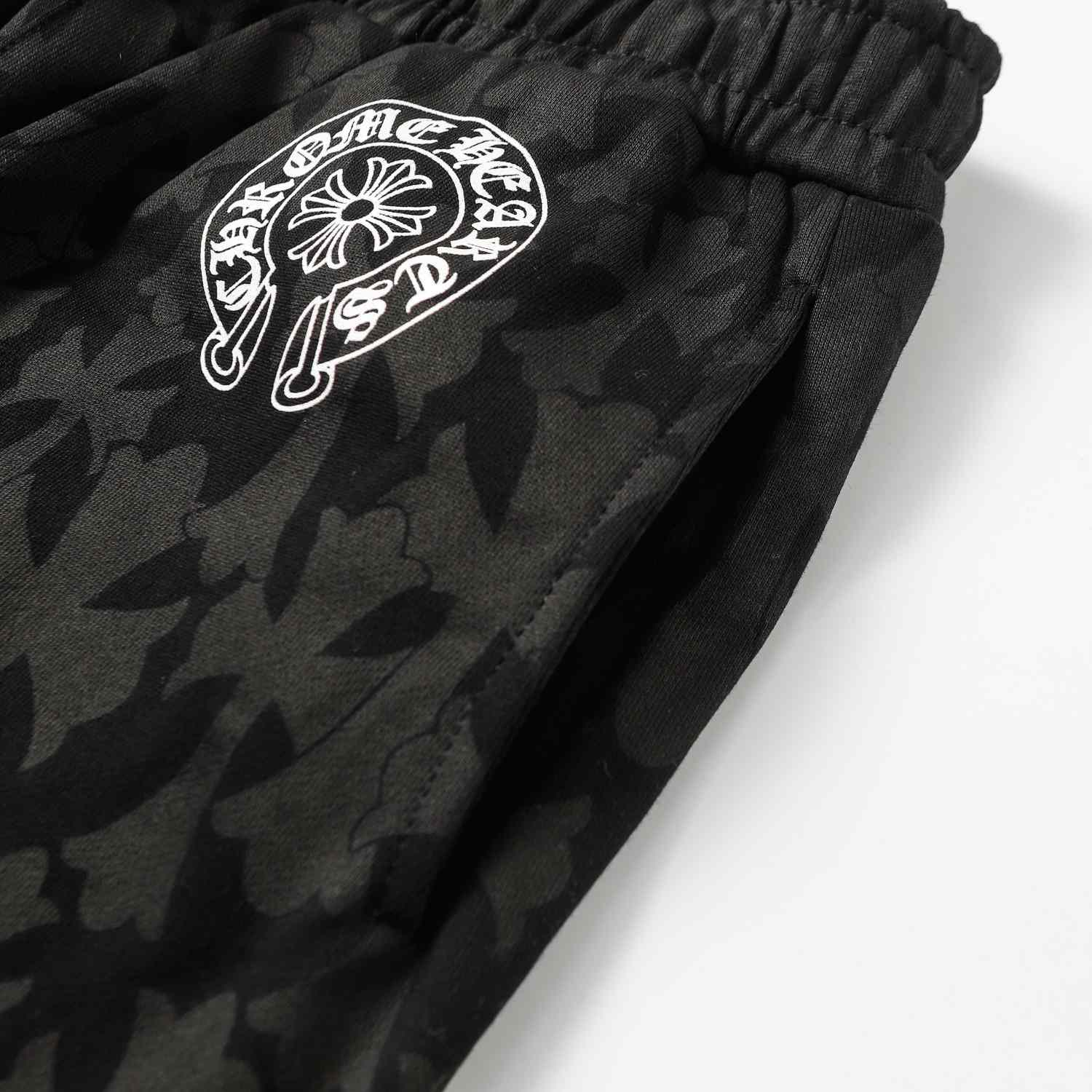Chrome Hearts Monogram Cross Horseshoe Sweatpants - DesignerGu