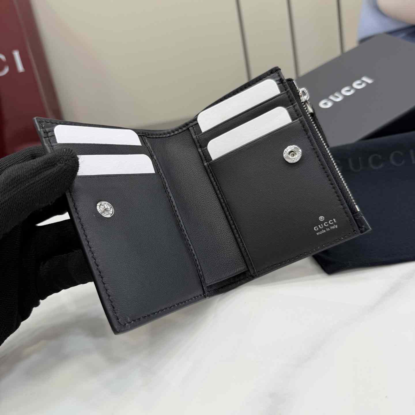 Gucci Small Wallet With Horsebit A006YX - DesignerGu