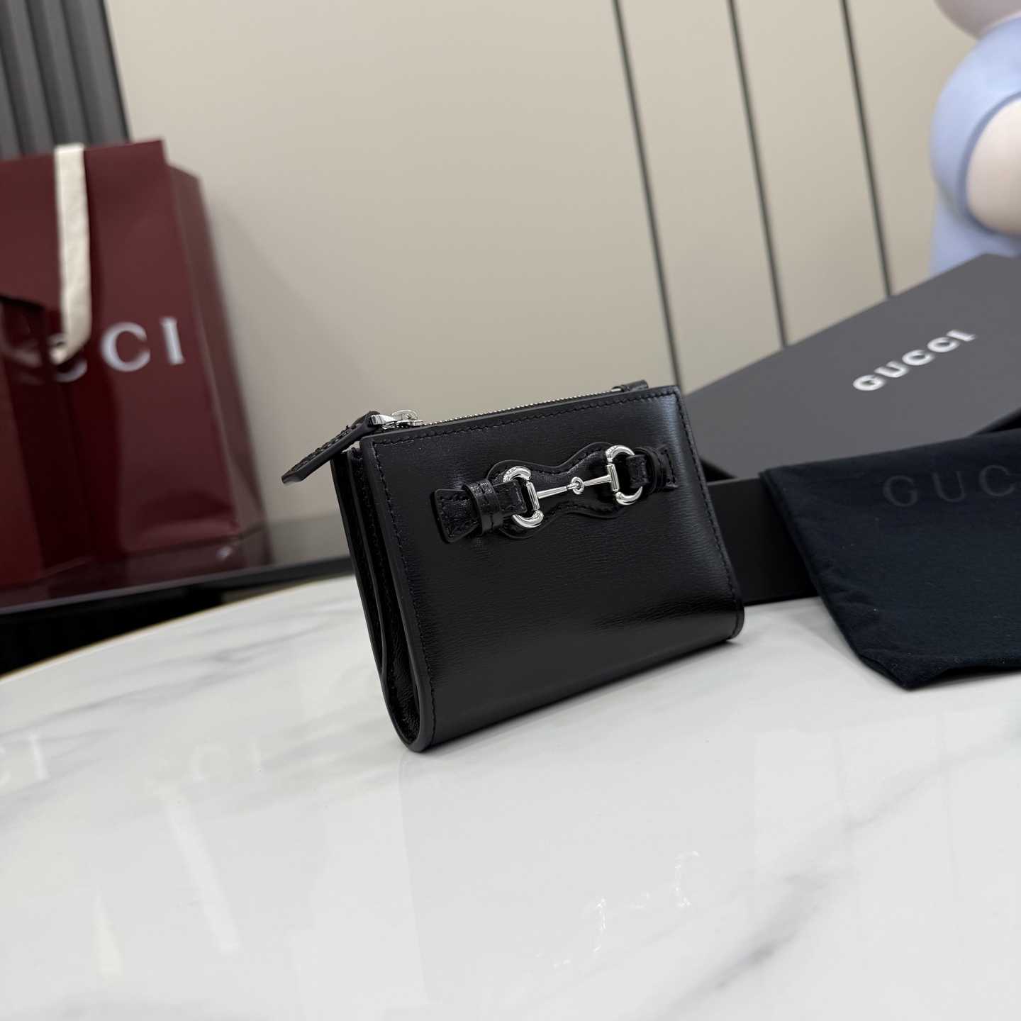 Gucci Small Wallet With Horsebit A006YX - DesignerGu