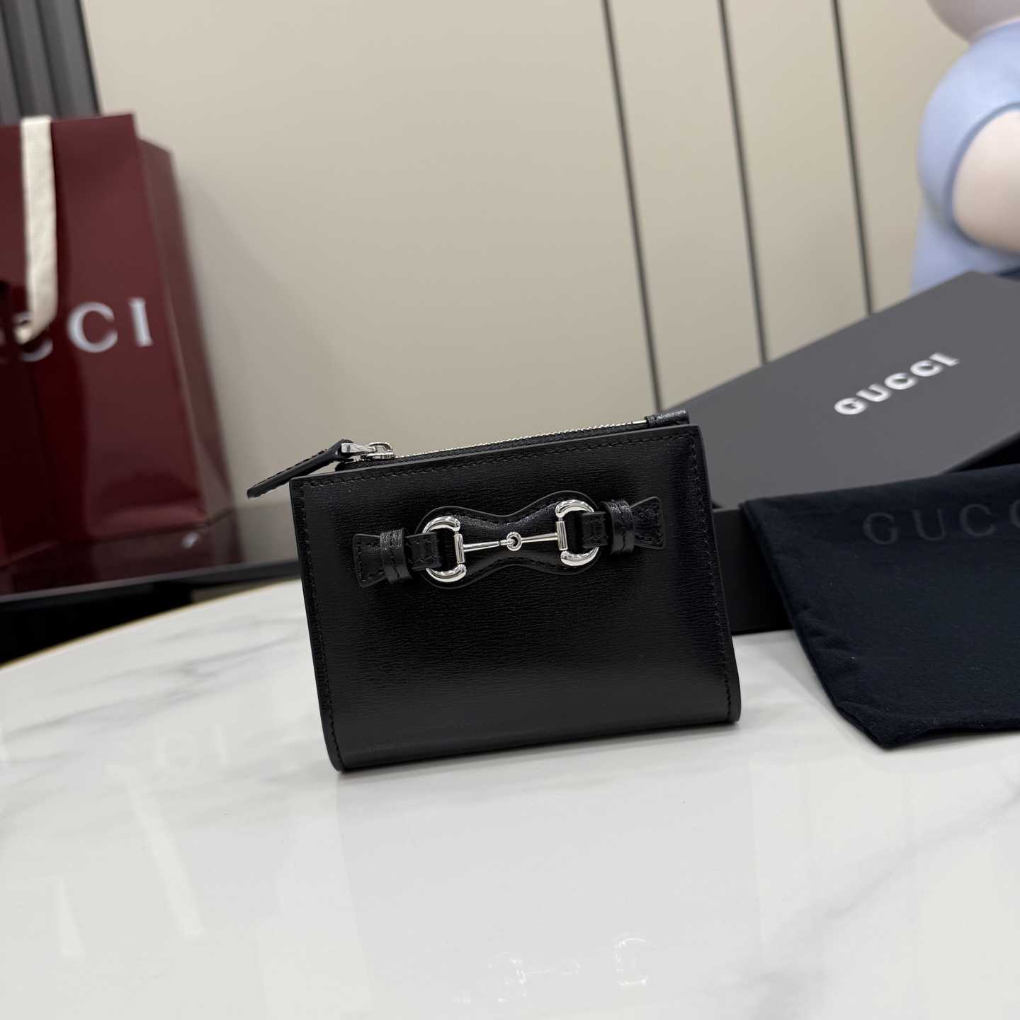 Gucci Small Wallet With Horsebit A006YX - DesignerGu