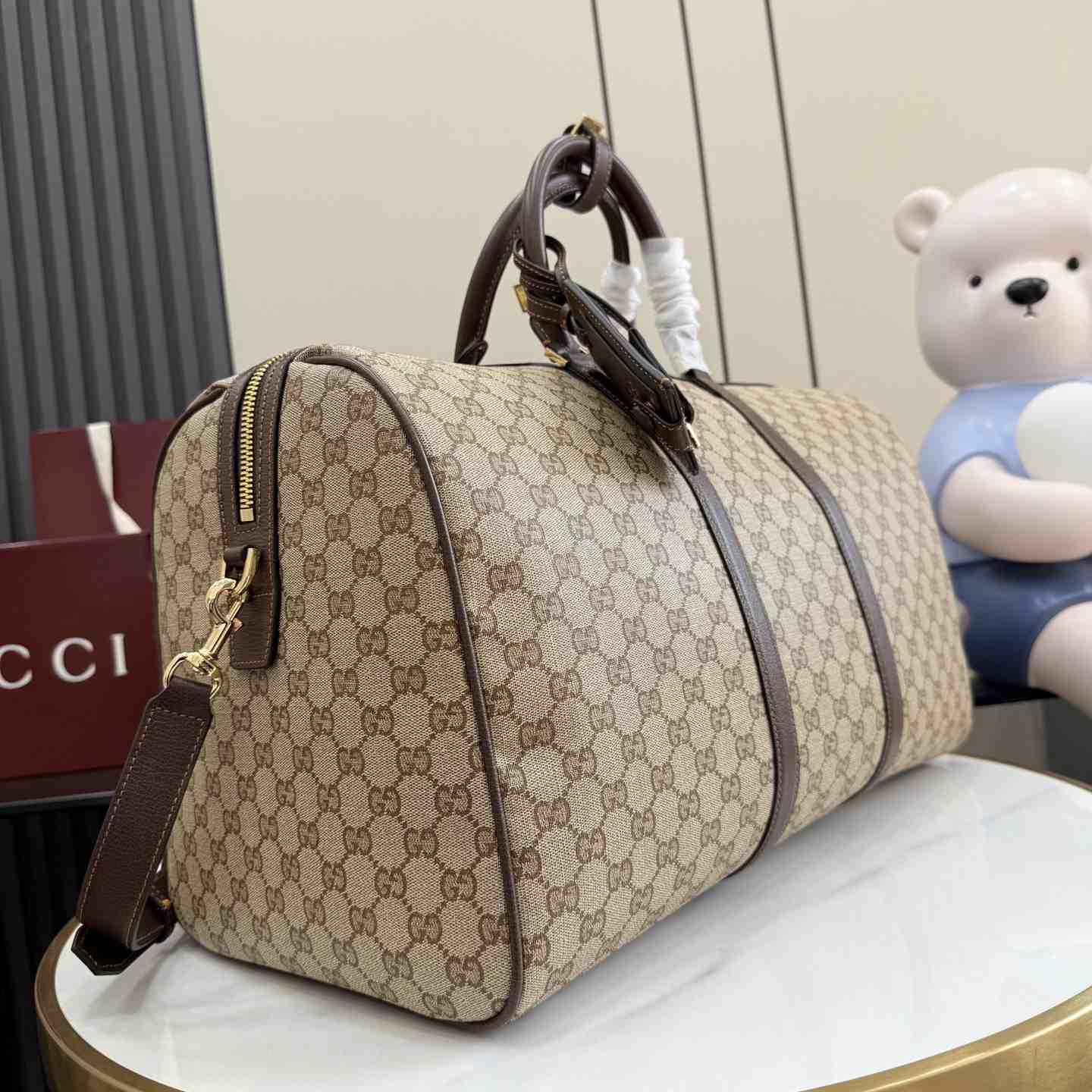 Gucci Essence Classic Medium Duffle Bag A006XM - DesignerGu