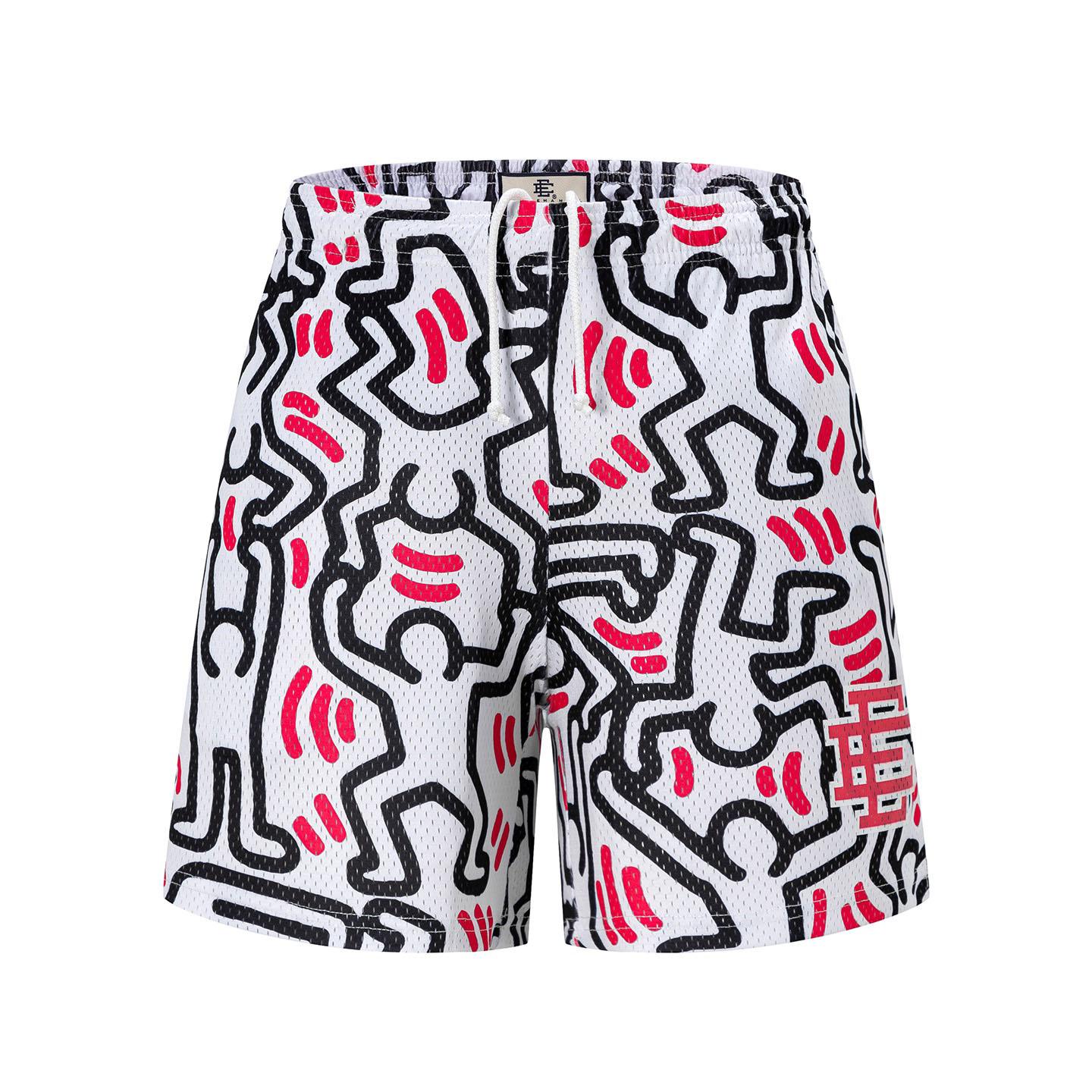 Eric Emanuel EE Keith Haring Shorts - DesignerGu
