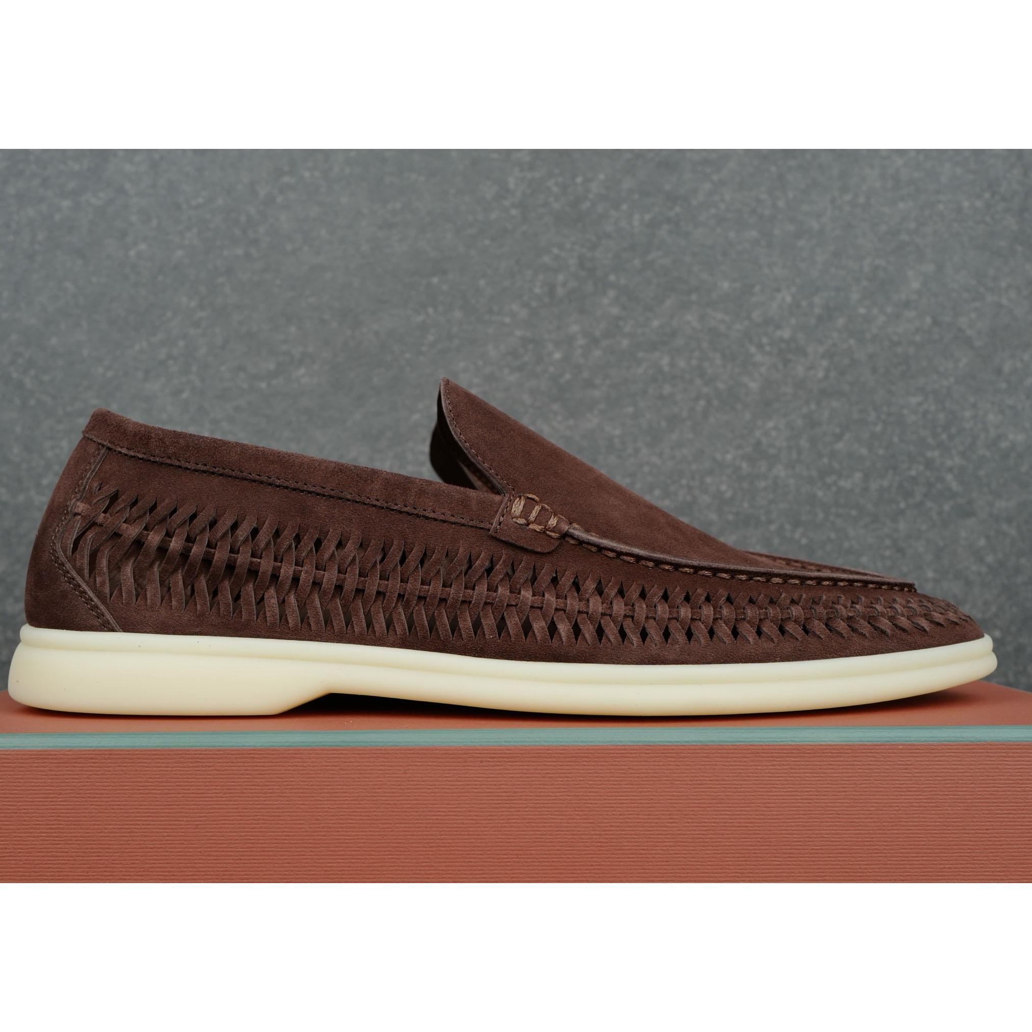  Loro Piana Summer Walk Loafers - DesignerGu