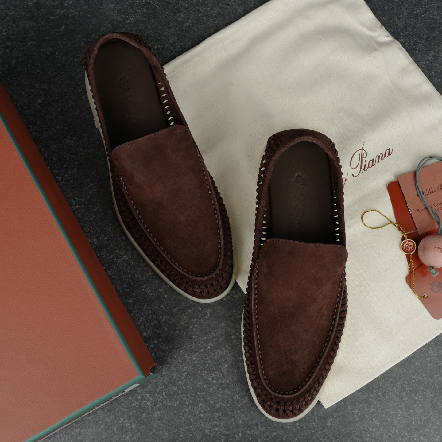  Loro Piana Summer Walk Loafers - DesignerGu