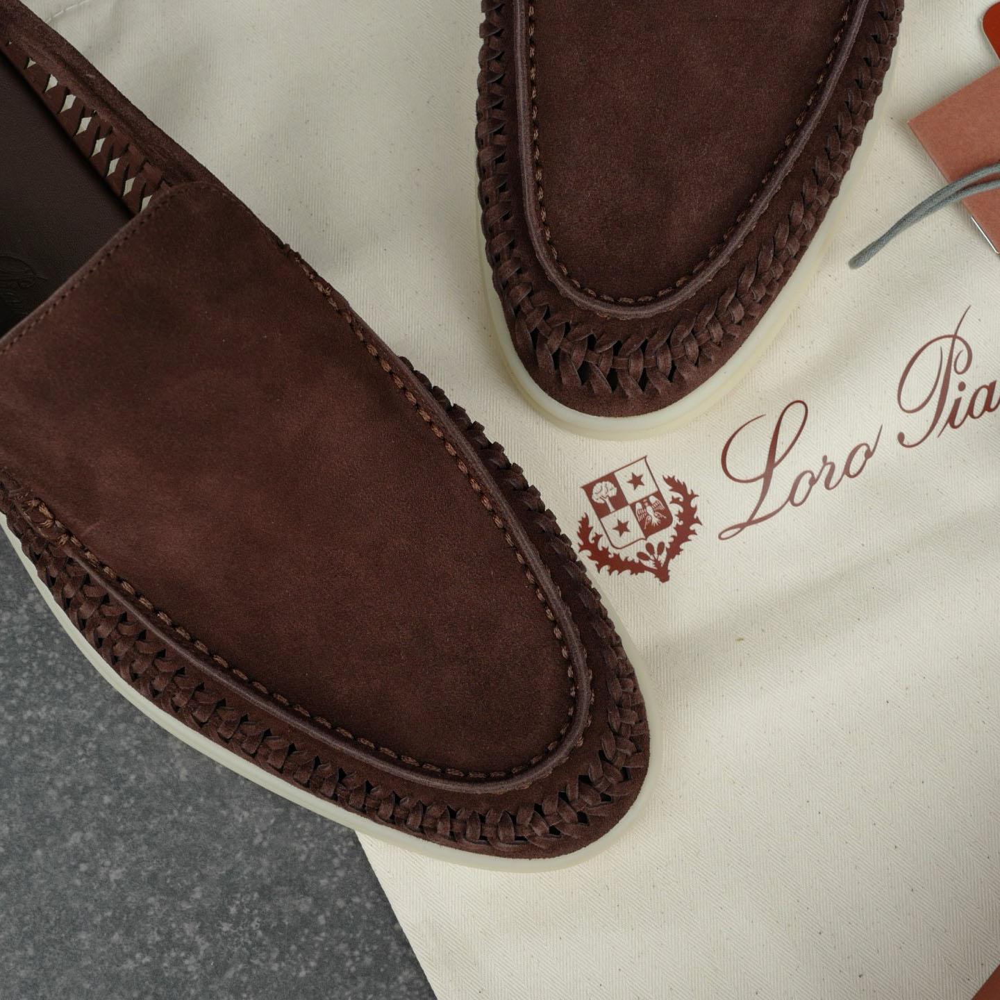  Loro Piana Summer Walk Loafers - DesignerGu