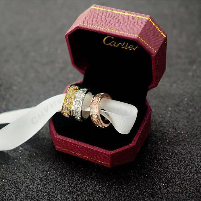 Cartier Ring In Rose Gold - 