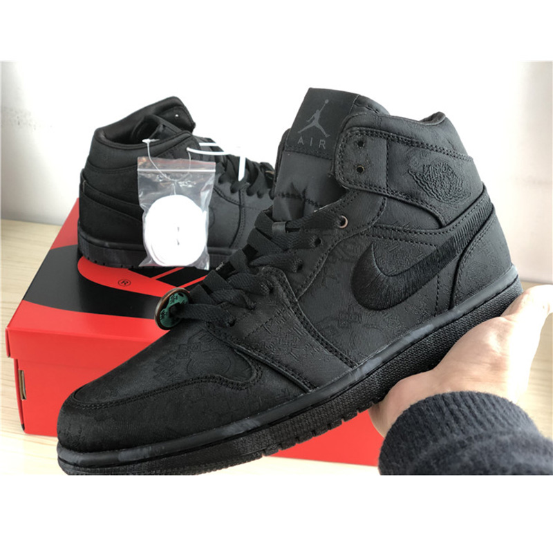 Jordan Clot X AJ1 Mid GPX "Fearless" Black - 