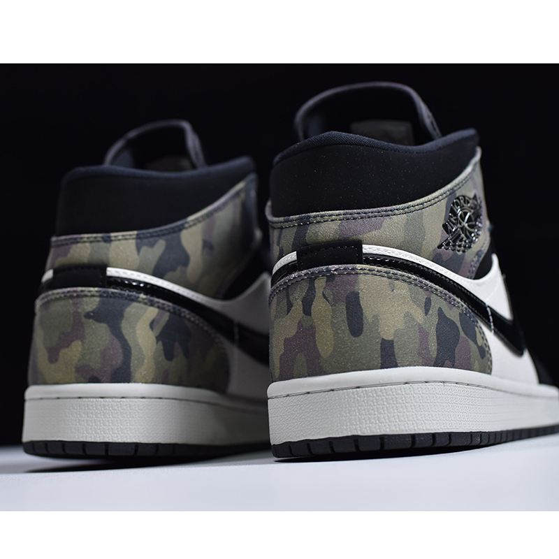 Jordan AJ1 Mid Camo  - DesignerGu