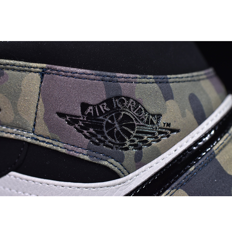 Jordan AJ1 Mid Camo  - DesignerGu