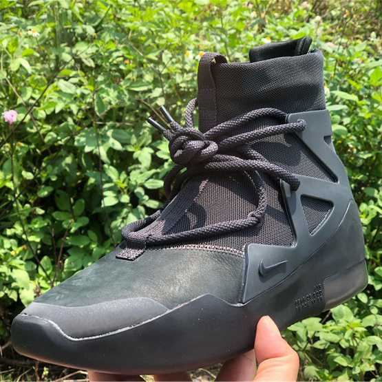Nike Air Fear Of God 1 " Triple Black " - 