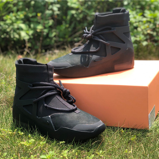 Nike Air Fear Of God 1 " Triple Black " - 