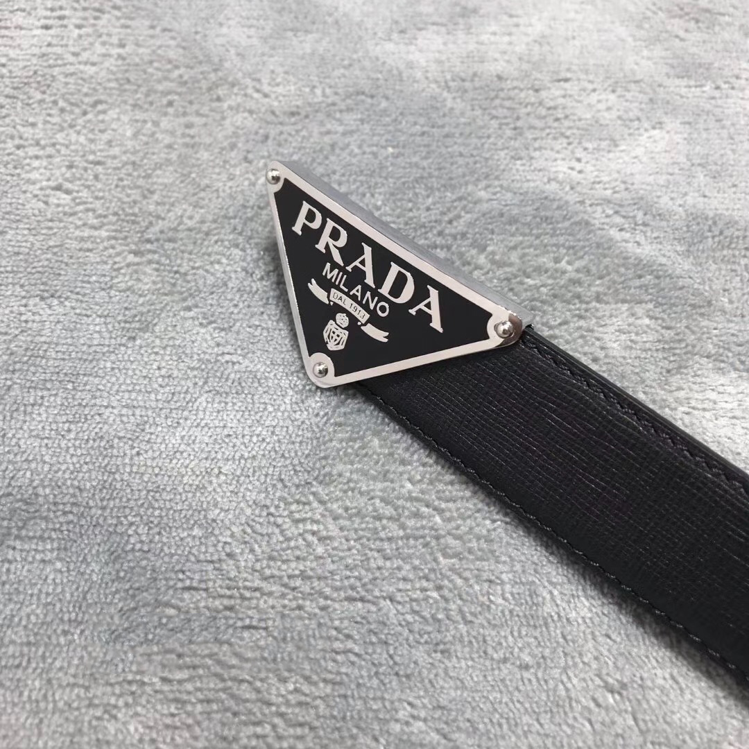 Prada Leather Belt - 