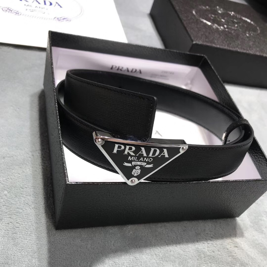 Prada Leather Belt - 