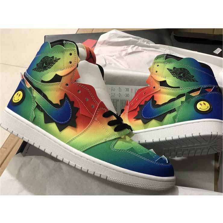Jordan J Balvin AJ1 High OG Sneaker - 