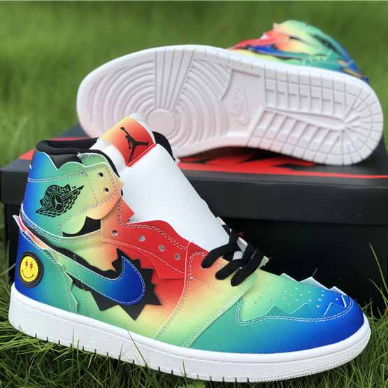 Jordan J Balvin AJ1 High OG Sneaker - 