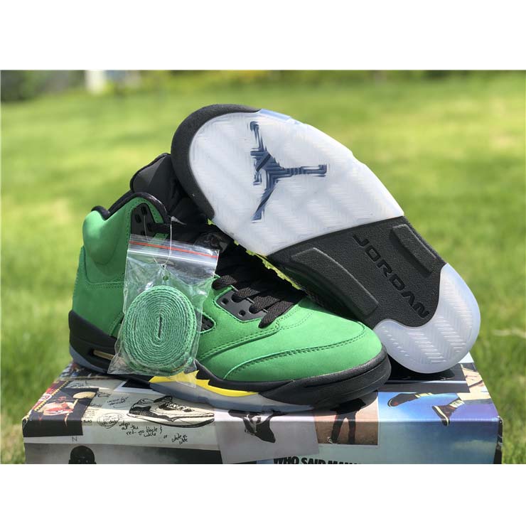 Jordan Air 5 SE "Oregon Ducks" CK6631-307 - 