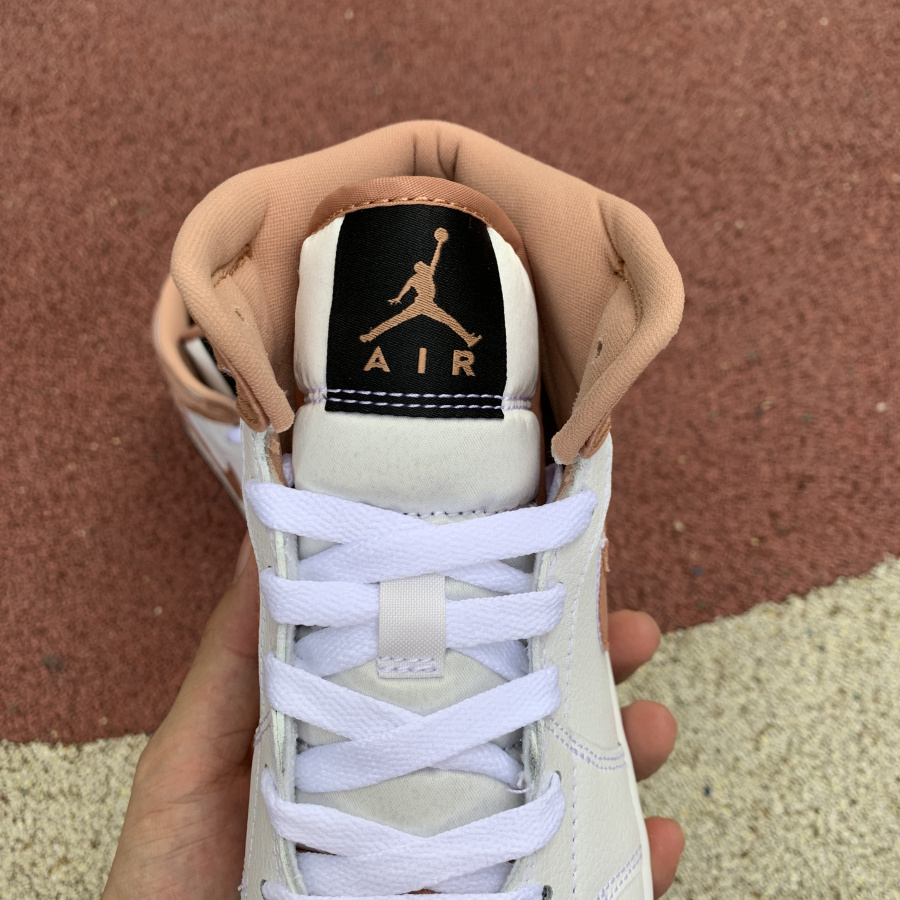 Jordan Nike AJ1 Mid "Rose Gold" 555112-190 - 
