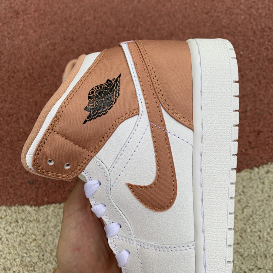 Jordan Nike AJ1 Mid "Rose Gold" 555112-190 - 