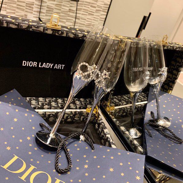 Dior Red Wine Glass - 