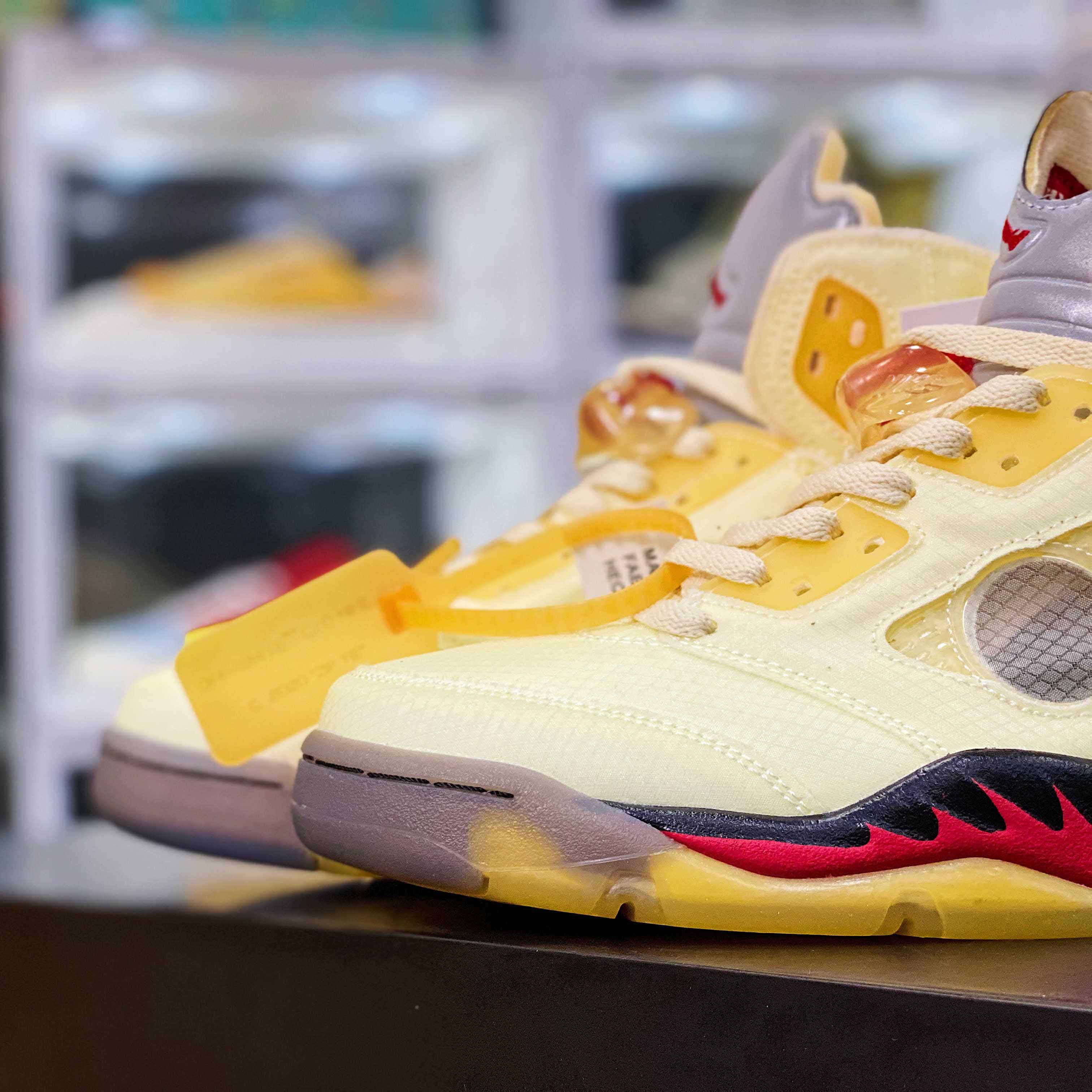 Jordan Air Retro 5 Sail OW DH8565-100 - 