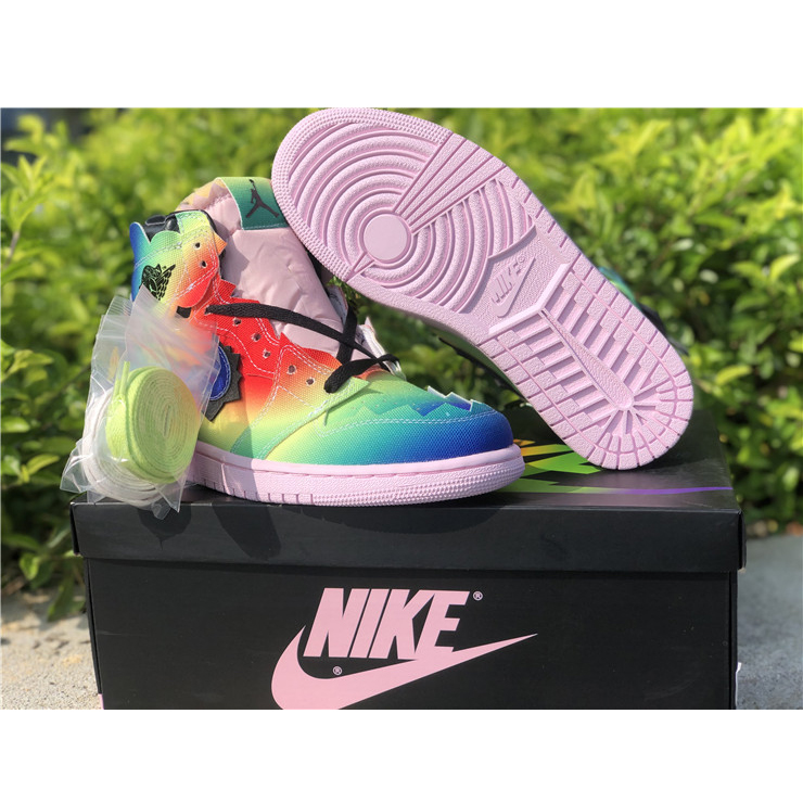 Jordan J Balvin Air 1 High OG Sneaker - 