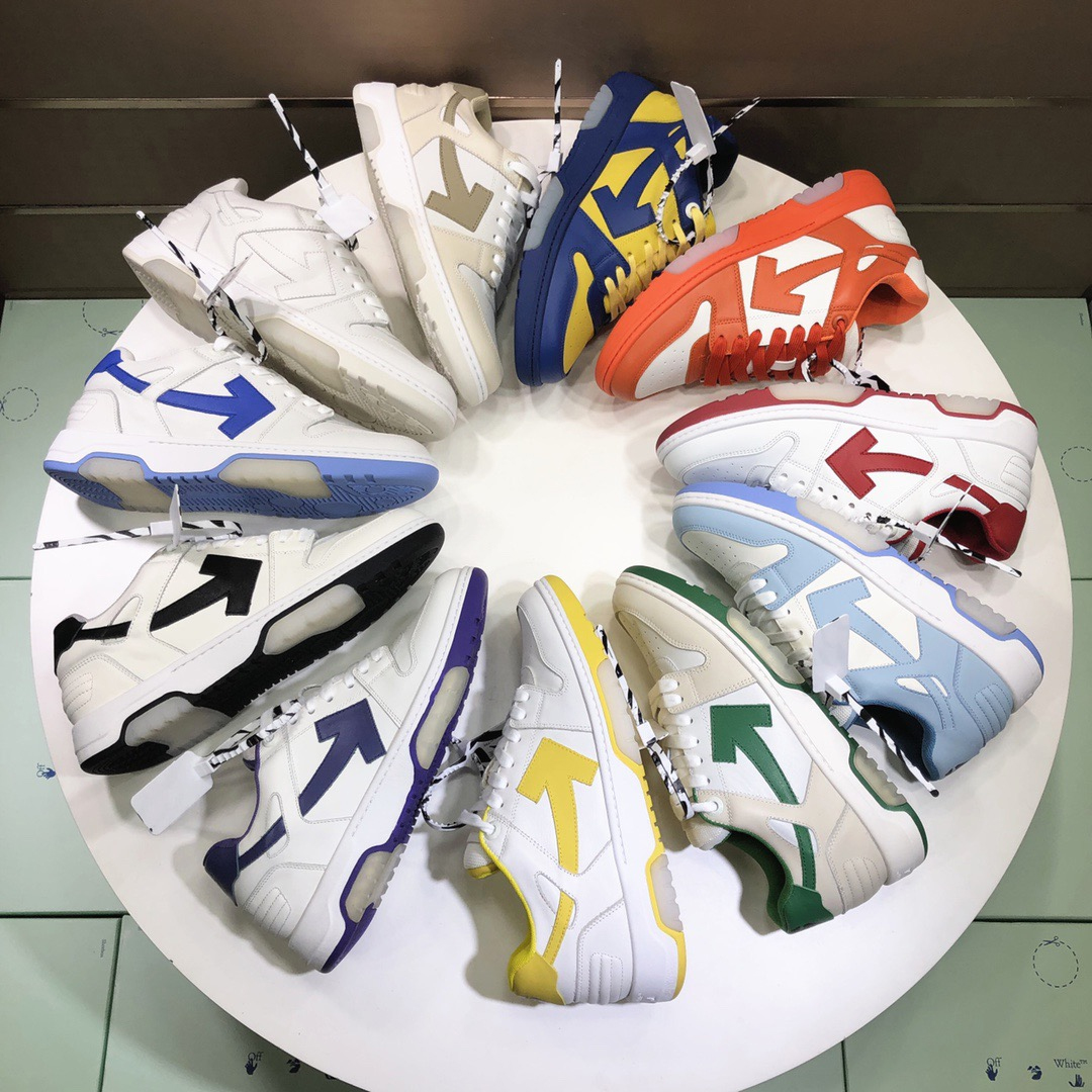 Off White Low Top "Out of office" Sneakers - 