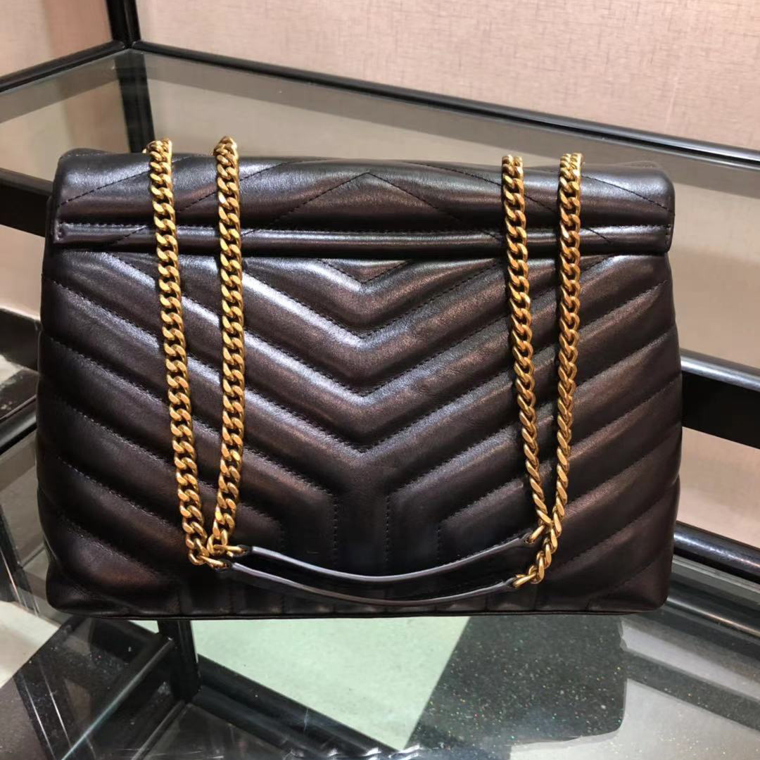 Saint Laurent Logo Print Shoulder Bag (31cm) - 