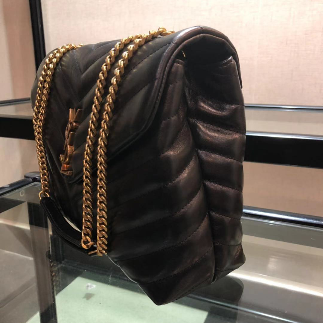 Saint Laurent Logo Print Shoulder Bag (31cm) - 